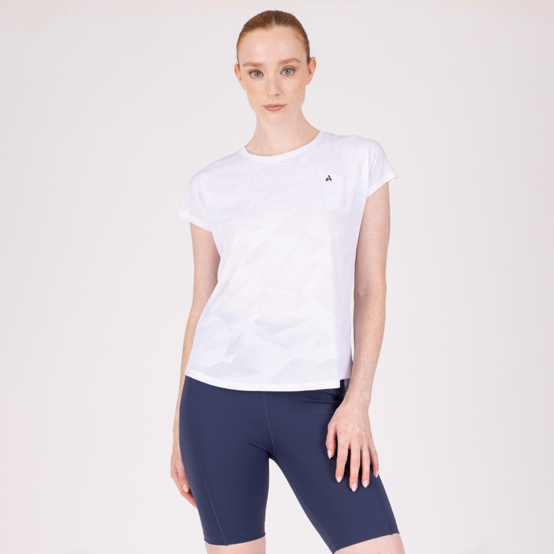 Aubrion React Tech T-Shirt - White-5