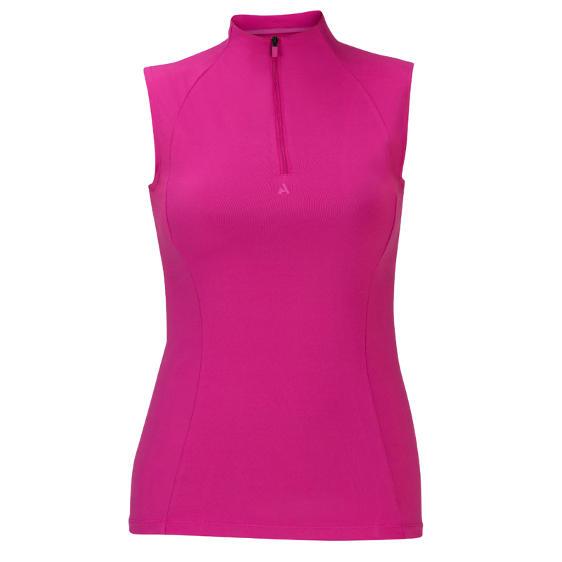 Aubrion React Sleeveless Base Layer - Fuchsia 