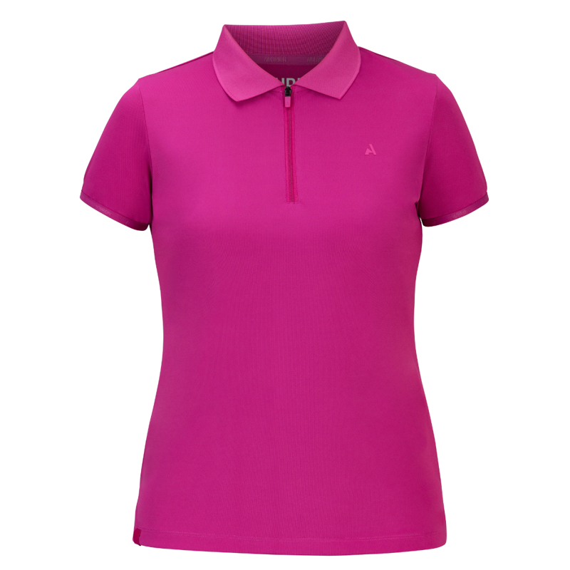 Aubrion React Tech Polo - Fuchsia