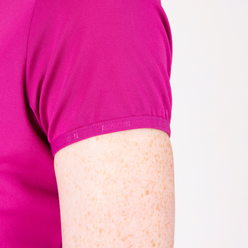 Aubrion React Tech Polo - Fuchsia-2
