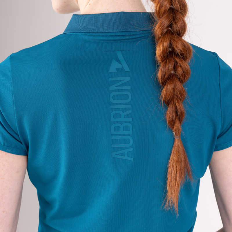 Aubrion React Tech Polo - Kingfisher-4