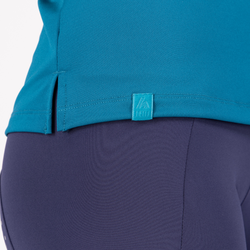 Aubrion React Sleeveless Tech Polo - Kingfisher-6