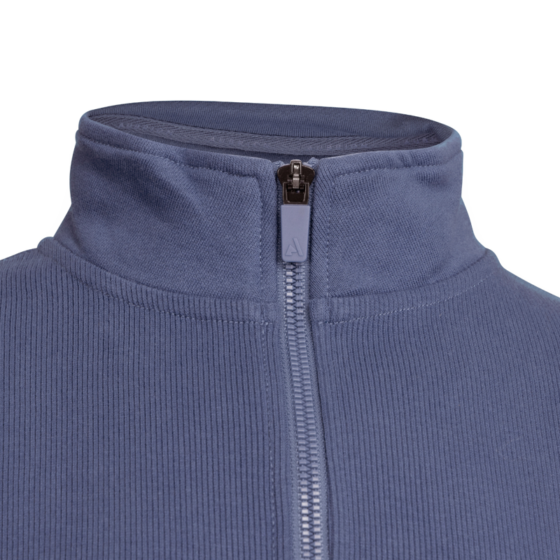 Aubrion React Young Rider Quarter Zip Sweater - Midnight-7