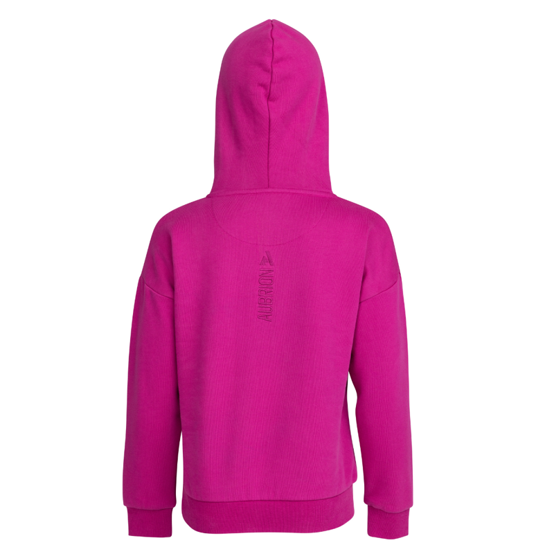 Aubrion Young Rider React Hoodie - Fuchsia-2