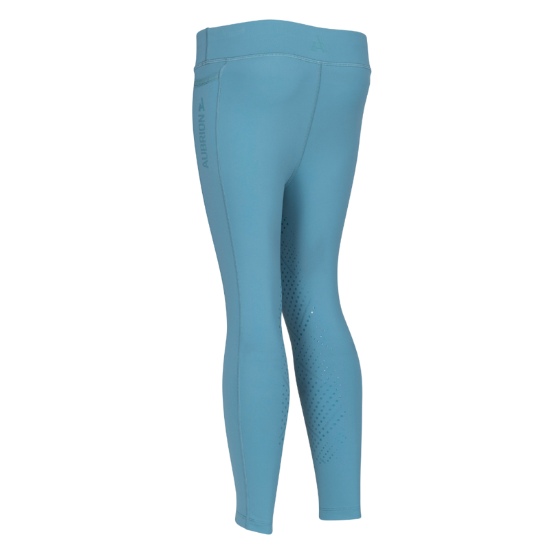 Aubrion React Young Rider Non-Stop Riding Tights - Haze-2