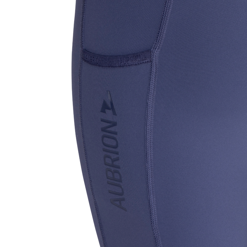 Aubrion React Young Rider Non-Stop Riding Tights - Midnight-8