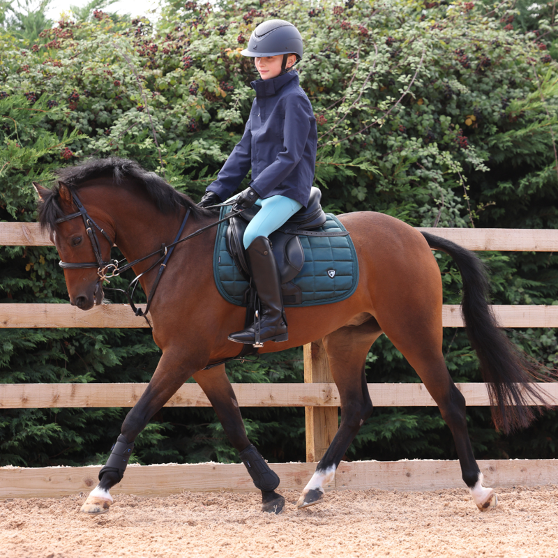 Aubrion React Young Rider Waterproof Coat - Midnight-7