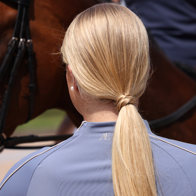 Aubrion Equestrian Long Sleeve Base Layer - Storm-8
