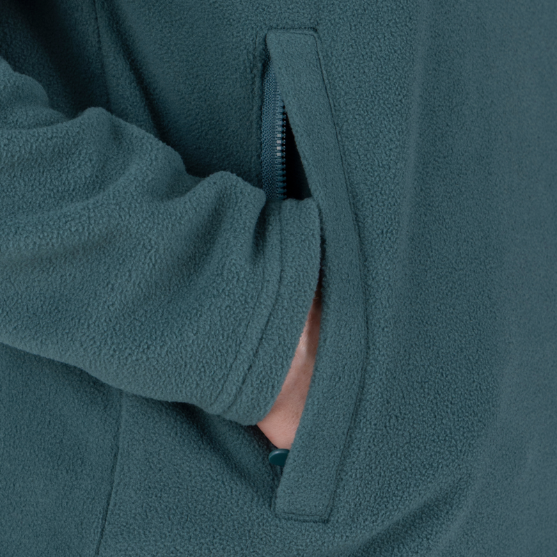 Aubrion Equestrian Quarter Zip Fleece - Thyme-5