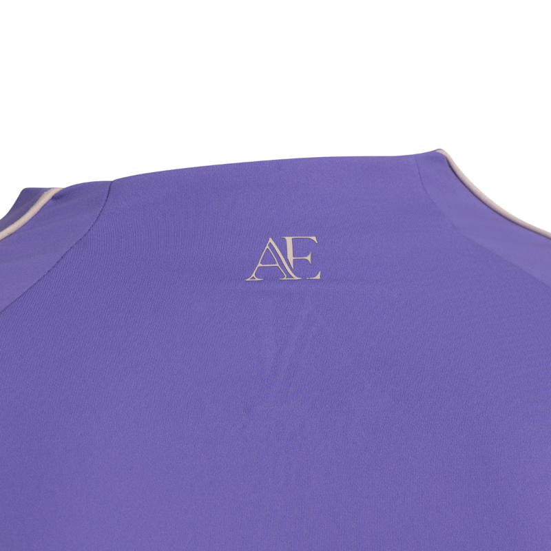 Aubrion Equestrian Young Rider Long Sleeve Base Layer - Heather-5
