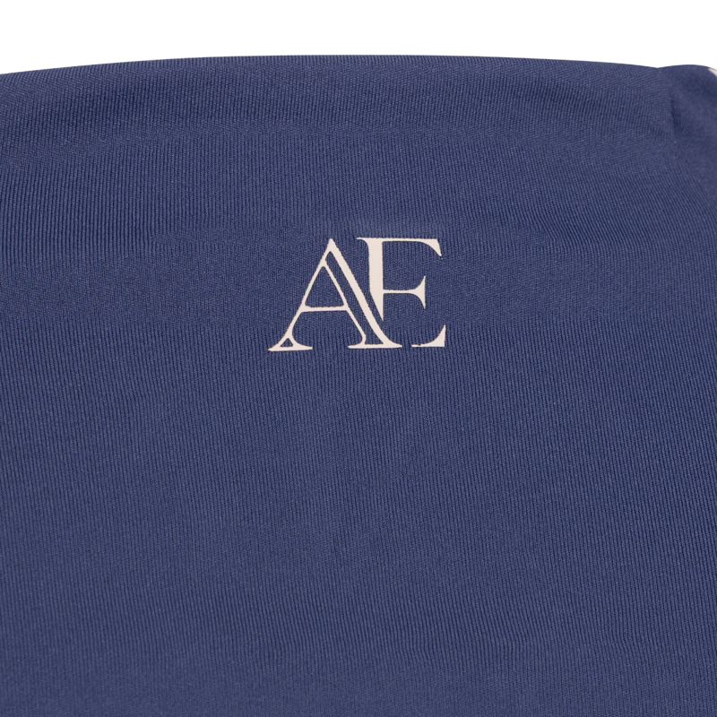 Aubrion Equestrian Young Rider Long Sleeve Base Layer - Midnight-7