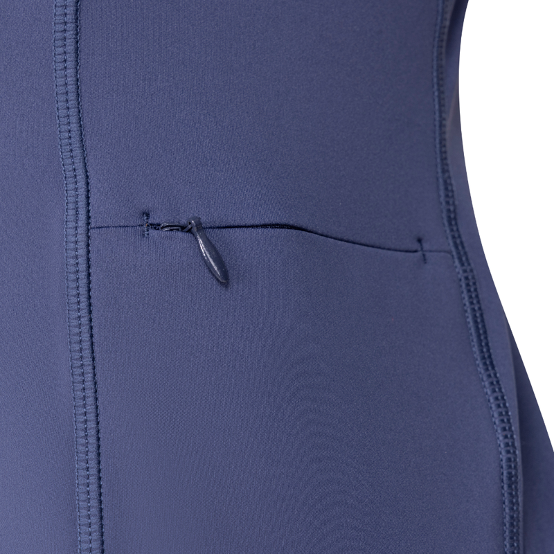 Aubrion Equestrian Young Rider Long Sleeve Base Layer - Midnight-8