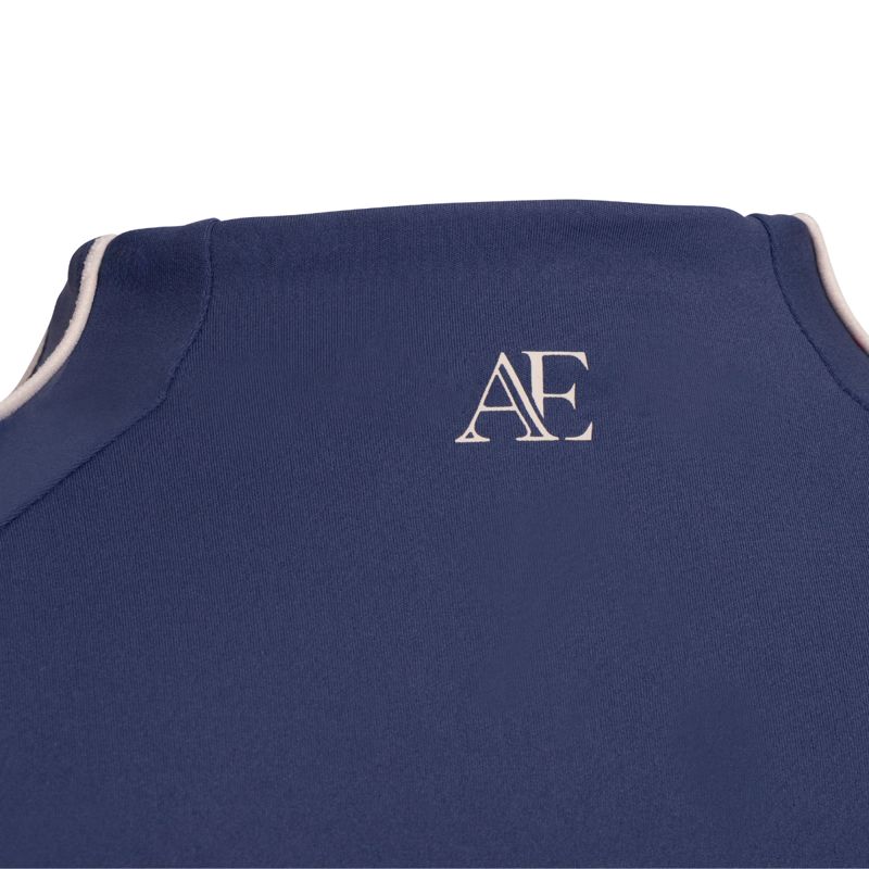 Aubrion Equestrian Young Rider Short Sleeve Base Layer - Midnight-2