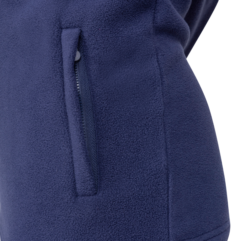 Aubrion Equestrian Young Rider Quarter Zip Fleece - Midnight/Heather-1