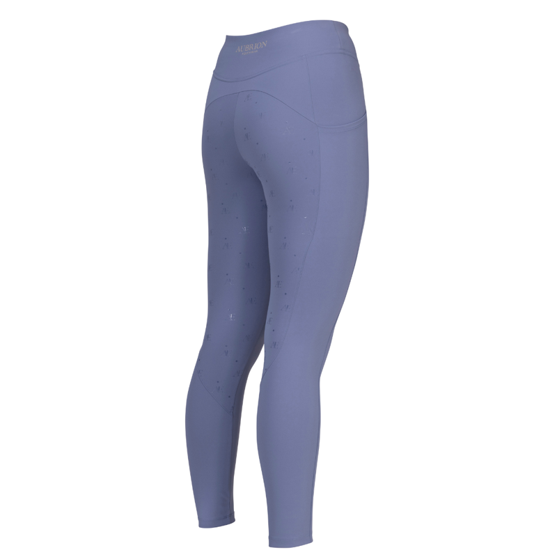 Aubrion Equestrian Riding Tights - Storm-1