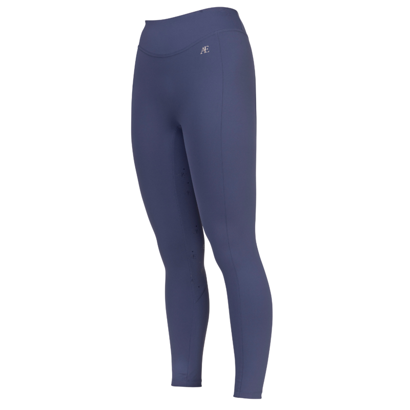 Aubrion Equestrian Riding Tights - Midnight-1