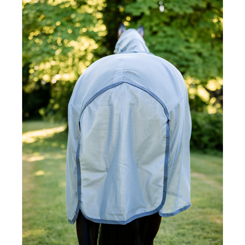 Horseware Amigo Integrated Fly Sheet - Heather Blue/Blue/Silver-5