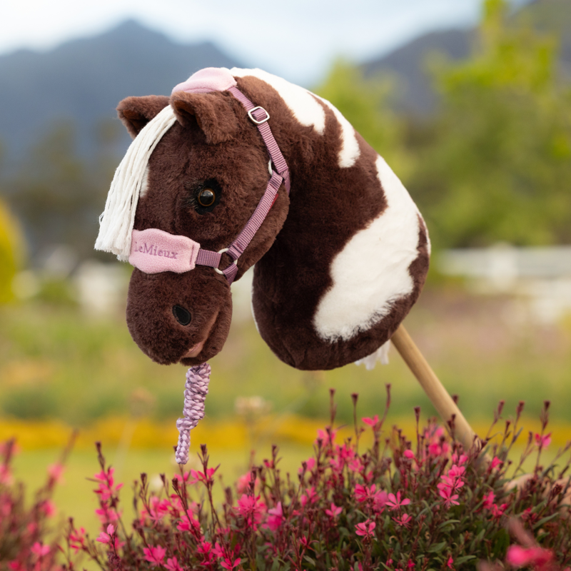 LeMieux Hobby Horse Vogue Headcollar and Leadrope - Mallow-1