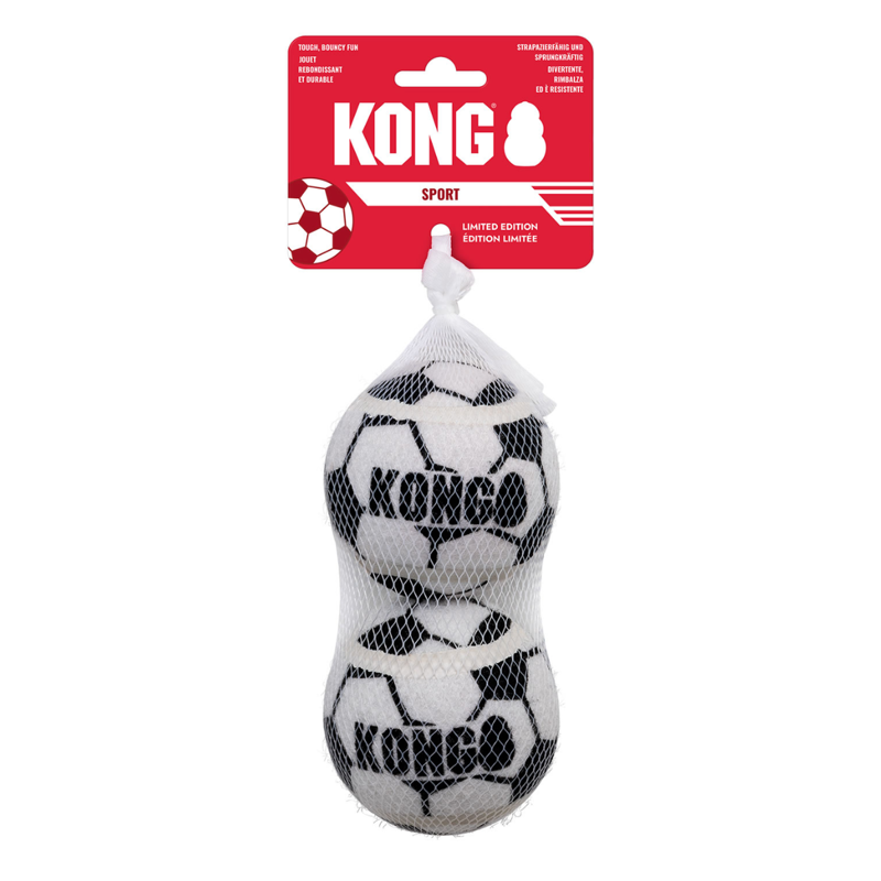 KONG Sport Soccer Balls - Large x 2 Pack