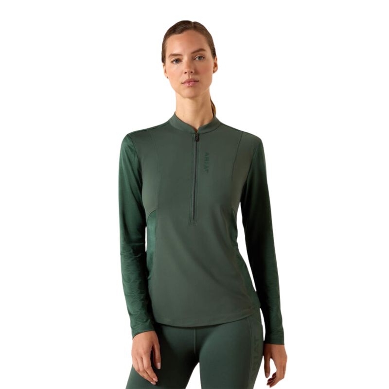 Ariat Women's Breathe 1/2 Zip Base layer - Monstera