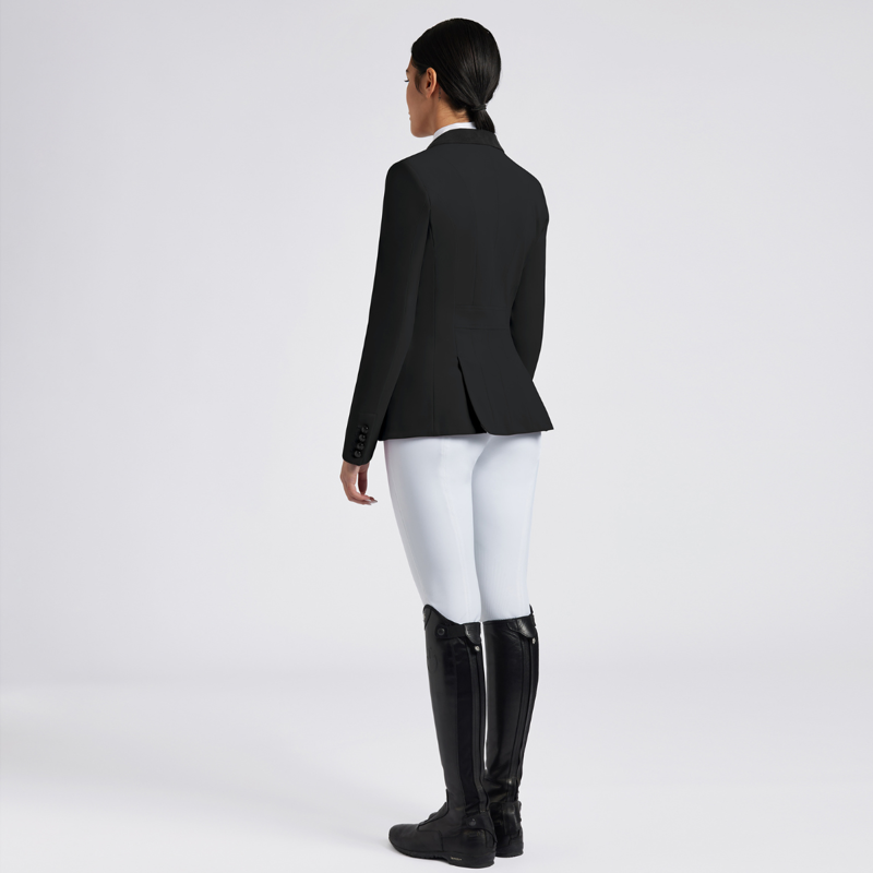 Cavalleria Toscana Women's GP Riding Competition Jacket - Black-1