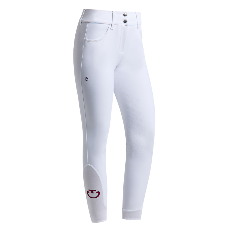 Cavalleria Toscana Women's American Full Grip Breeches - White