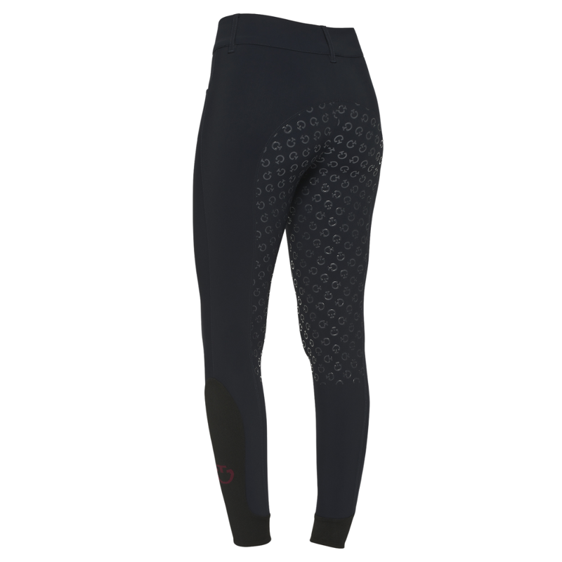 Cavalleria Toscana Women's American Full Grip Breeches - Navy-1