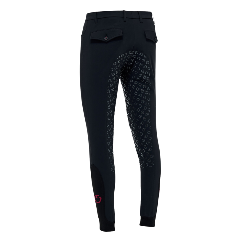Cavalleria Toscana Men's CT Full Grip Breeches - Black-1