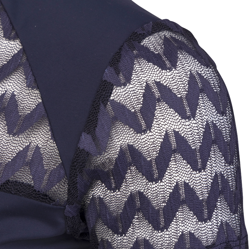 Aubrion Young Rider Optima VX Show Shirt - Navy-4