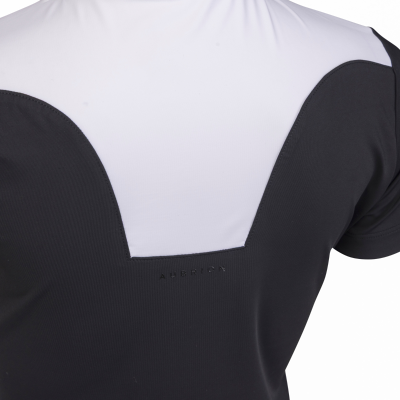 Aubrion Young Rider Optima MX Show Shirt - Black-2