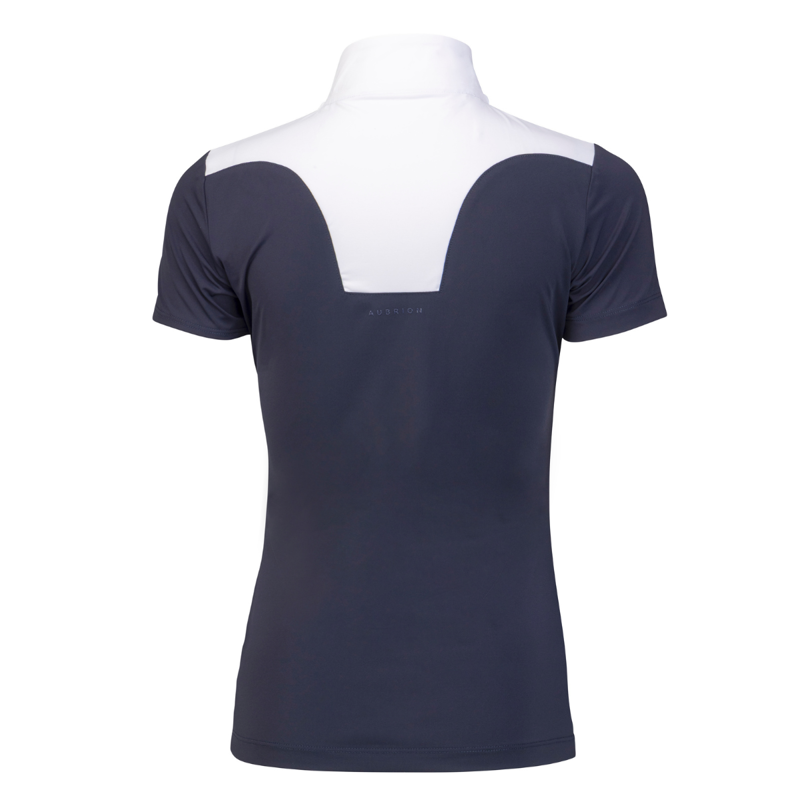 Aubrion Young Rider Optima MX Show Shirt - Navy-1