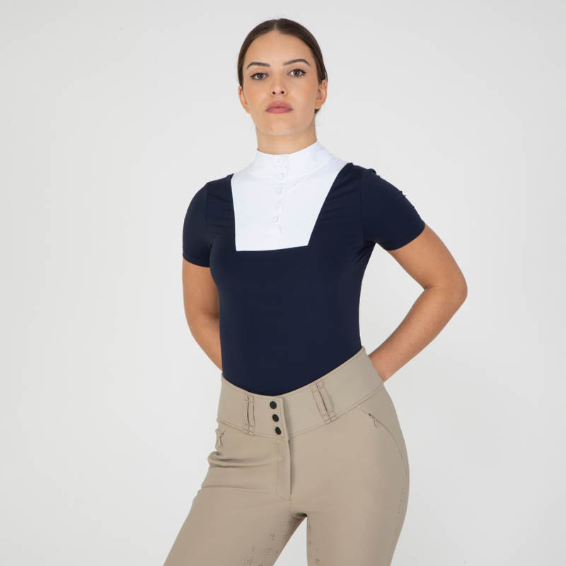 Aubrion Optima MX Show Shirt - Navy-1