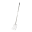 Earlswood 4 Prong Muck Fork Long Handle - Grey