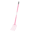 Earlswood 4 Prong Muck Fork Long Handle - Pink
