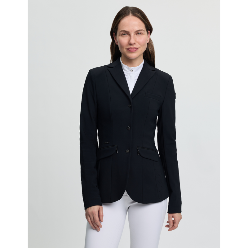 LeMieux Ladies Tall Dynamique Show Jacket - Black-1