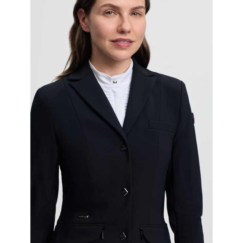 LeMieux Ladies Tall Dynamique Show Jacket - Black-5