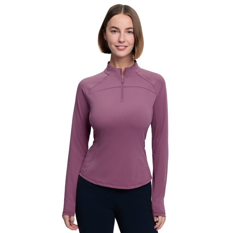 LeMieux Ladies Airflow Long Sleeve Base Layer - Mallow