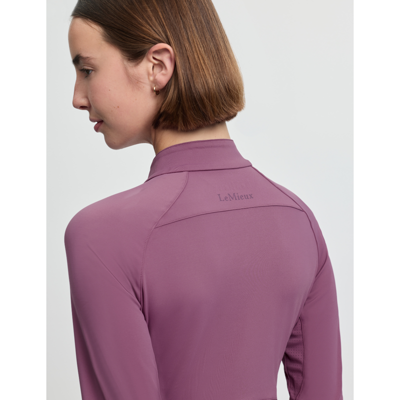 LeMieux Ladies Airflow Long Sleeve Base Layer - Mallow-5