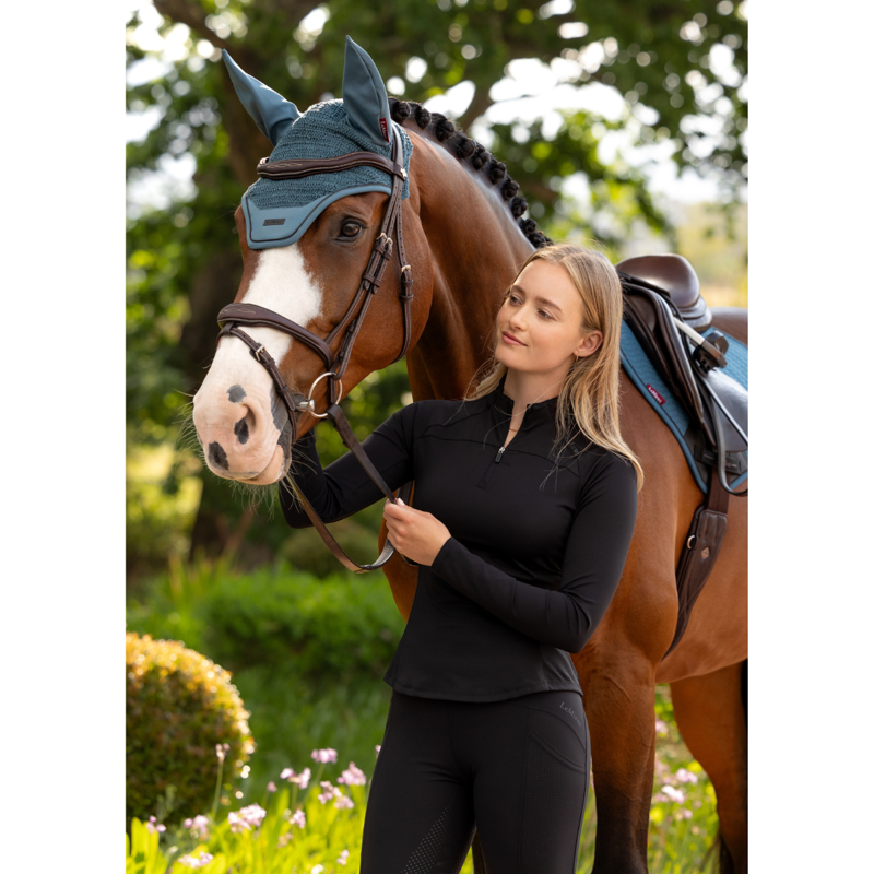 LeMieux Ladies Airflow Long Sleeve Base Layer - Black-6