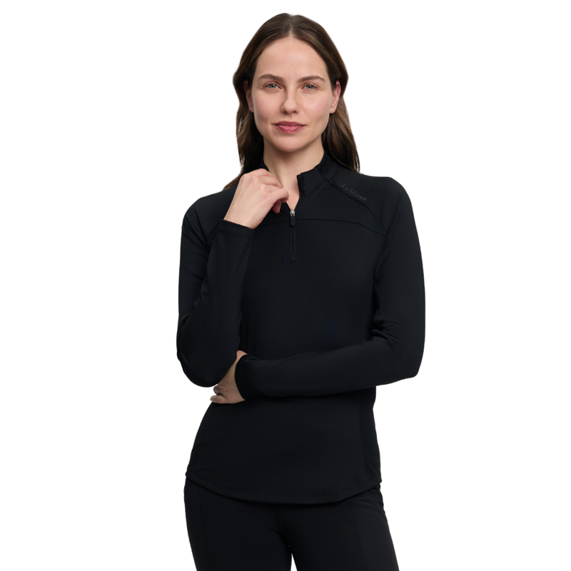 LeMieux Ladies Airflow Long Sleeve Base Layer - Black