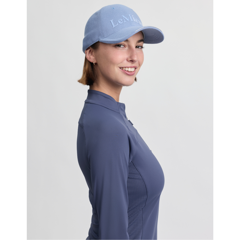 LeMieux Ladies Airflow Long Sleeve Base Layer - Shadow-9
