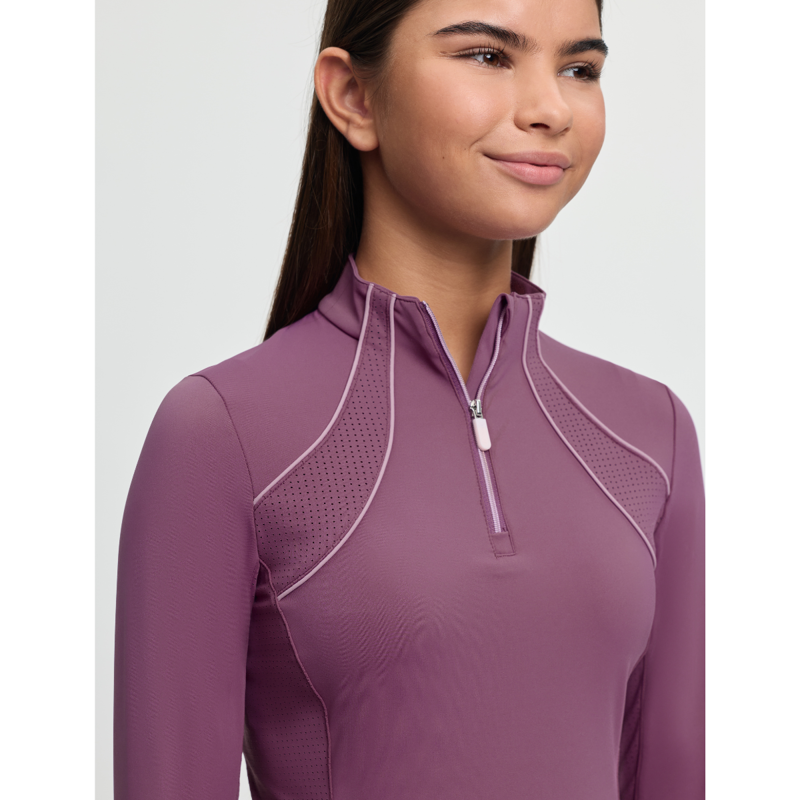 LeMieux Young Rider Airflow Base Layer - Mallow-6
