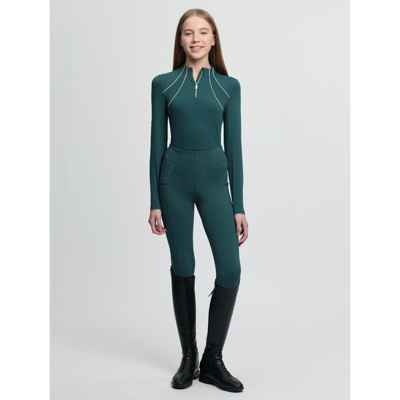 LeMieux Young Rider Airflow Base Layer - Jungle-4