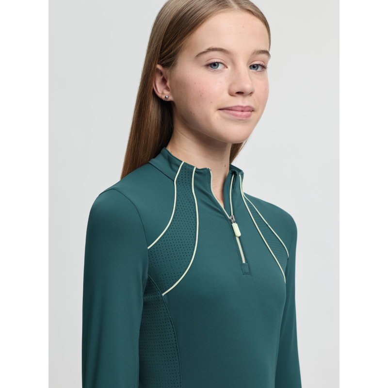 LeMieux Young Rider Airflow Base Layer - Jungle-6