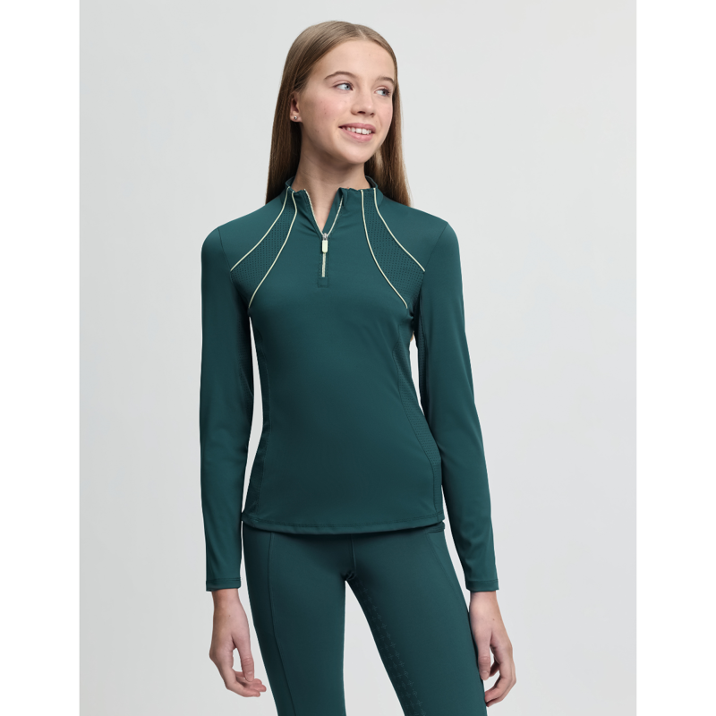 LeMieux Young Rider Airflow Base Layer - Jungle-2
