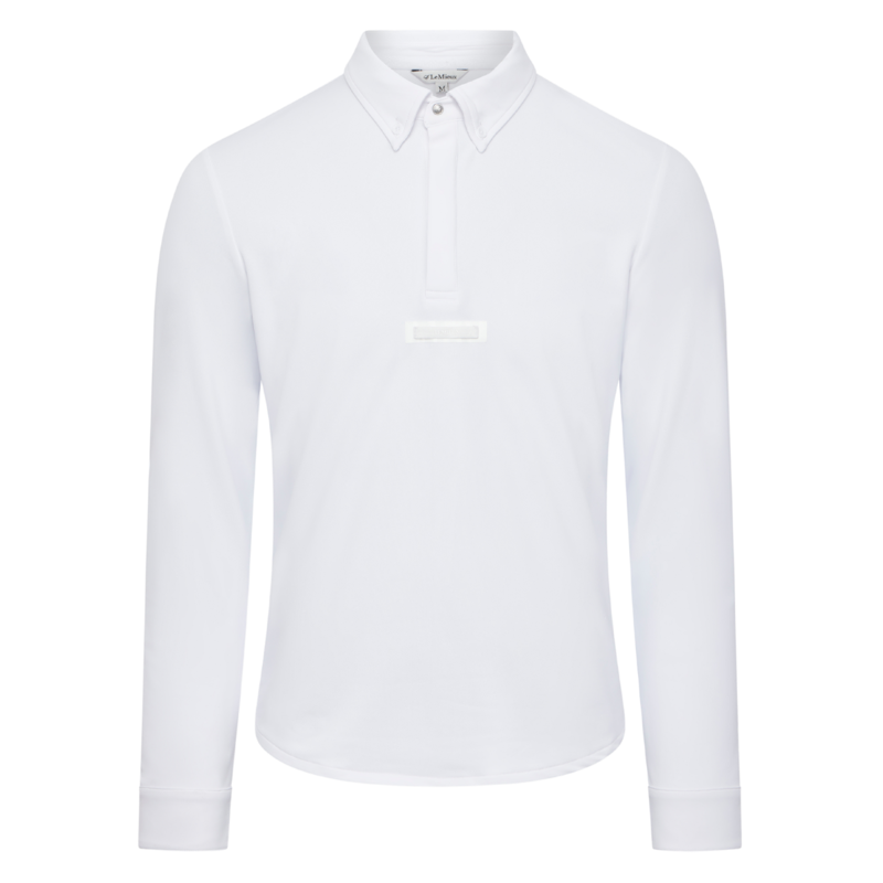 LeMieux Men's Long Sleeve Show Shirt - White