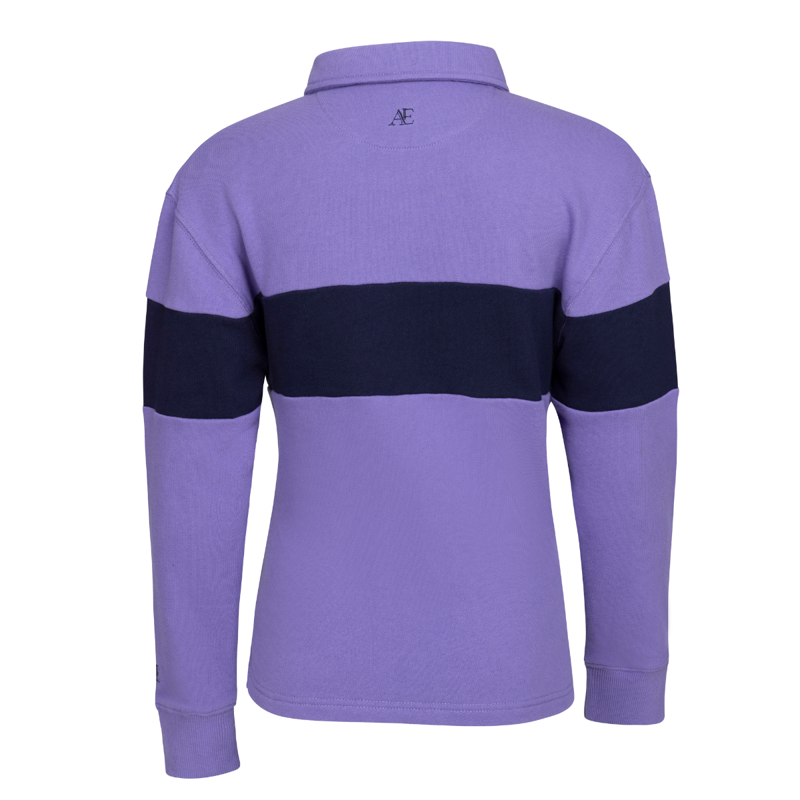 Aubrion Equestrian Young Rider Button Sweatshirt - Midnight/Heather-1