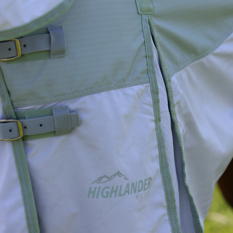 Shires Highlander Plus Waterproof Fly Rug - Sage-5