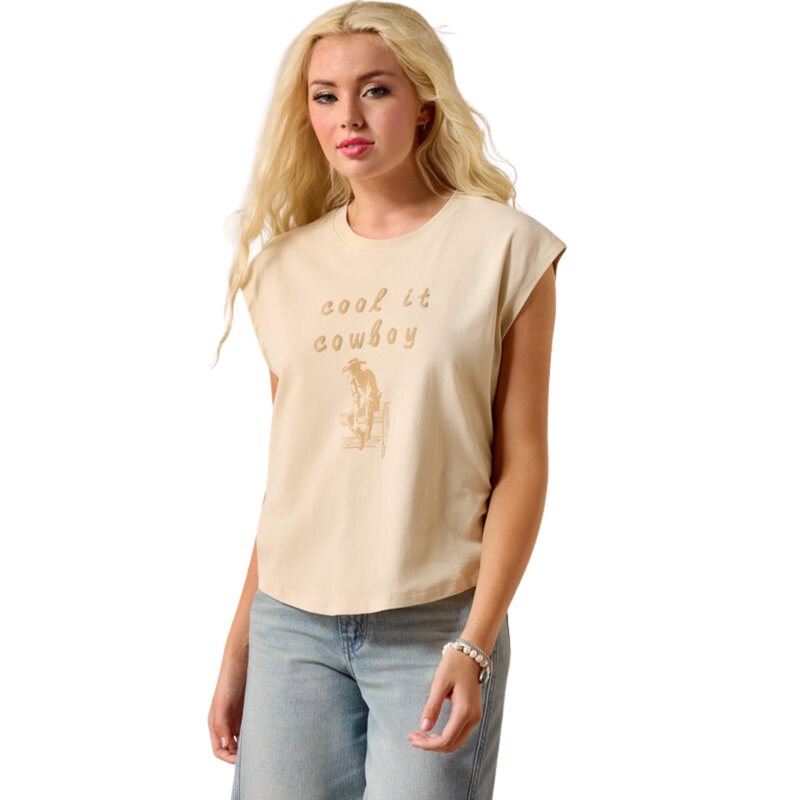 Ariat Women's Cool It T-Shirt - Oyster Grey