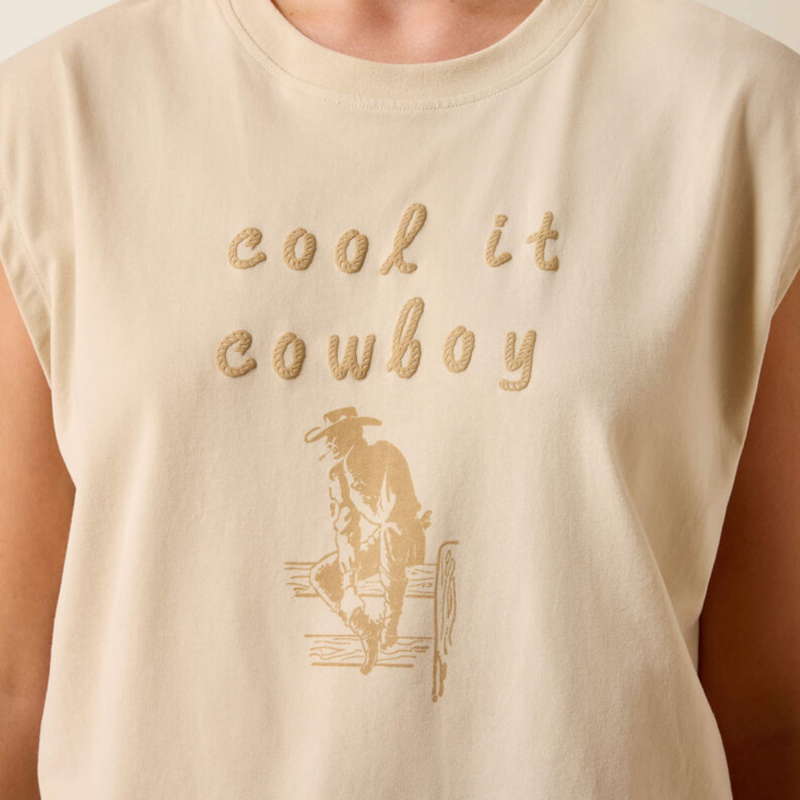 Ariat Women's Cool It T-Shirt - Oyster Grey-3